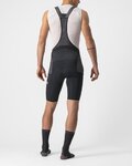CASTELLI pantalones cortos de tirantes - FREE UNLIMITED - negro
