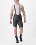 CASTELLI pantalones cortos de tirantes - FREE UNLIMITED - gris