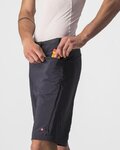 CASTELLI pantalones cortos sin tirantes - UNLIMITED TRAIL BAGGY - negro