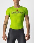 CASTELLI Camiseta de manga corta - PRO MESH BL - verde claro