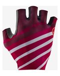 CASTELLI guantes de dedos cortos - COMPETIZIONE 2 - granate