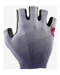 CASTELLI guantes de dedos cortos - COMPETIZIONE 2 - gris