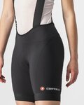 CASTELLI pantalones cortos de tirantes - ENDURANCE W - negro