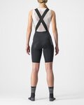 CASTELLI pantalones cortos de tirantes - FREE UNLIMITED W - negro