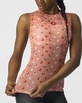 CASTELLI camiseta sin mangas - PRO MESH W - rosa