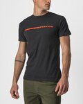 CASTELLI Camiseta de manga corta - VENTAGLIO TEE - negro