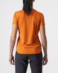 CASTELLI Camiseta de manga corta - TECH 2 TEE - naranja