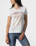 CASTELLI Camiseta de manga corta - BELLAGIO TEE - blanco