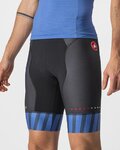 CASTELLI pantalones cortos sin tirantes - FREE TRI - negro/azul