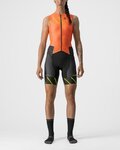 CASTELLI monos - FREE SANREMO W - naranja/negro