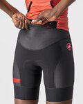 CASTELLI pantalones cortos sin tirantes - FREE W TRI - negro