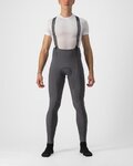 CASTELLI pantalones largos con tirantes - FREE AERO RC - gris