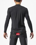CASTELLI camiseta de manga larga - BANDITO WOOL LS - negro