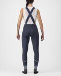 CASTELLI pantalones largos con tirantes - VELOCISSIMA DT - azul