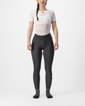 CASTELLI pantalones largos sin tirantes - VELOCISSIMA THERMAL - negro