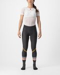 CASTELLI Pantalón 3/4 sin tirantes - VELOCISSIMA THERMAL - negro