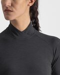 CASTELLI camiseta de manga larga - BANDITO WOOL W - negro