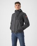 CASTELLI chaqueta cortaviento - RISCALDA PUFFY - gris