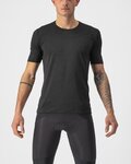 CASTELLI Camiseta de manga corta - BANDITO WOOL SS - negro