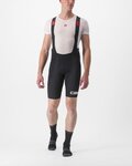 CASTELLI pantalones cortos de tirantes - PREMIO BLACK LTD EDITION - negro/blanco