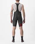CASTELLI pantalones cortos de tirantes - FREE AERO RC KIT - negro/rojo