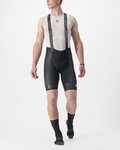 CASTELLI pantalones cortos de tirantes - FREE AERO RC KIT - negro/verde claro