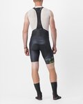 CASTELLI pantalones cortos de tirantes - FREE AERO RC KIT - negro/verde claro