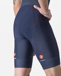 CASTELLI pantalones cortos de tirantes - ENTRATA 2 - azul