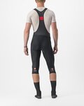 CASTELLI Pantalón 3/4 con tirantes - ENTRATA 2 - negro