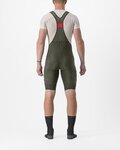 CASTELLI pantalones cortos de tirantes - UNLIMITED CARGO - verde