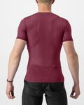 CASTELLI Camiseta de manga corta - PRO MESH 2.0 - granate