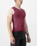 CASTELLI camiseta sin mangas - PRO MESH 2.0 - granate