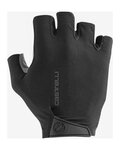 CASTELLI guantes de dedos cortos - PREMIO - negro