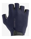 CASTELLI guantes de dedos cortos - PREMIO - azul