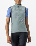 CASTELLI chaleco - UNLIMITED W PUFFY - gris