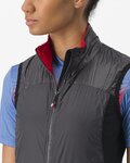CASTELLI chaleco - UNLIMITED W PUFFY - gris