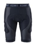 KENNY pantalones cortos con protectores - ROCK UNDER - negro