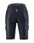KENNY pantalones cortos con protectores - ROCK UNDER - negro