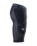KENNY pantalones cortos con protectores - ROCK UNDER - negro