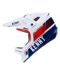 KENNY casco - DECADE MIPS - blanco/rojo/azul