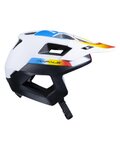 KENNY casco - RAFALE - blanco/amarillo/rojo/azul
