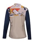 KENNY maillot de verano de manga larga - CHARGER - beige/azul