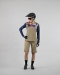 KENNY maillot de verano de manga larga - CHARGER - beige/azul