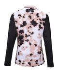 KENNY maillot de verano de manga larga - CHARGER - negro/blanco/rosa