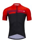 KENNY jersey de manga corta - TECH SUMMER - rojo/negro