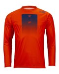 KENNY maillot de verano de manga larga - FACTORY - naranja/azul