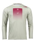 KENNY maillot de verano de manga larga - FACTORY - rojo/gris