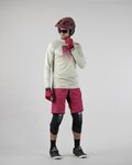 KENNY maillot de verano de manga larga - FACTORY - rojo/gris