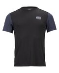 KENNY jersey de manga corta - ROOT - negro