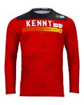 KENNY maillot de verano de manga larga - ELITE - rojo